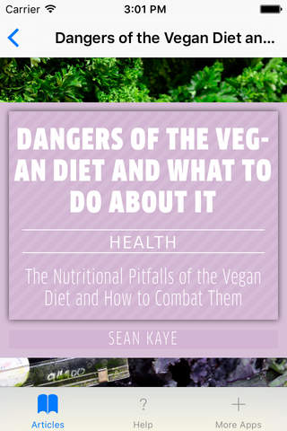 CRATE Vegan Food – best guide to a health and fitness improving diet for the fit family screenshot 4