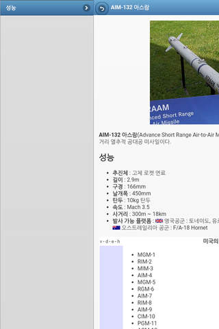 Directory of missiles screenshot 4