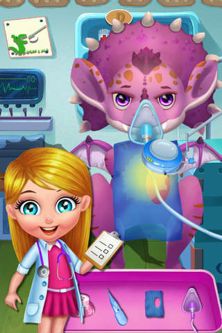 Dinosaur Princess's Health Doctor - Dream Resort/Cute Pets Care screenshot 2
