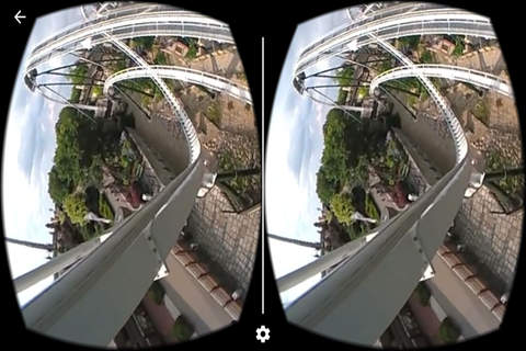 Flug der Damonen Roller Coaster - Virtual Reality VR 360 screenshot 3
