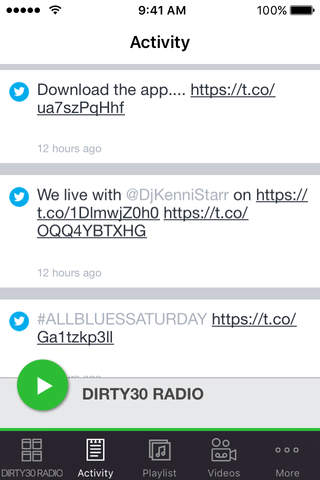 DIRTY30 RADIO screenshot 2