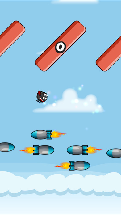Fleeing Monster : The New Flappy Games Games To Play Screenshot on iOS