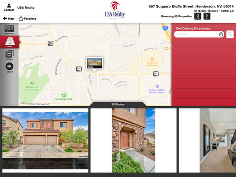 USA Realty Home Search for iPad screenshot 3