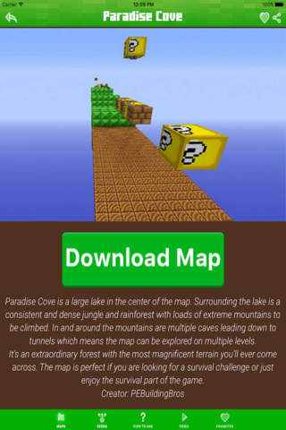 MCPE EDITION HUB for Minecraft PE ( Pocket Edition ) -  Download Modded Maps & Seeds screenshot 4