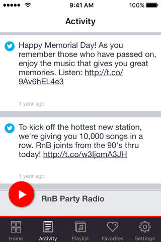 RnB Party Radio screenshot 2