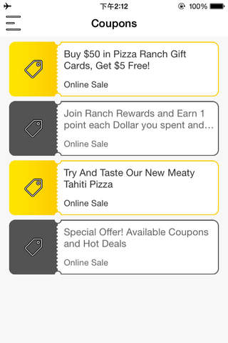 Coupons for Pizza Ranch screenshot 2
