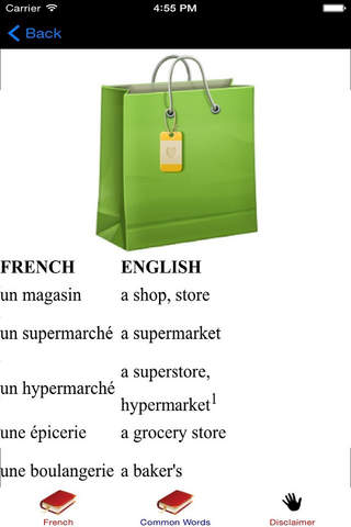 French Dictionary Dictionnaire Français screenshot 3