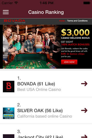 Bodog Bovada GUIDE - Best Online USA Casino Reviews screenshot 2