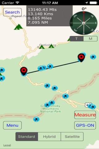 Hiking Trails: Great Smoky Mountains National Park screenshot 3
