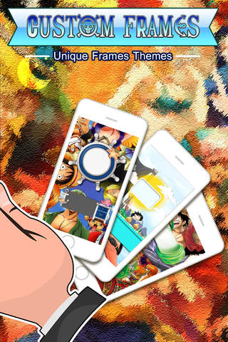 iClock – Manga & Anime : Alarm Clock One Piece Wallpaper , Frame and Quote Maker For Free screenshot 2