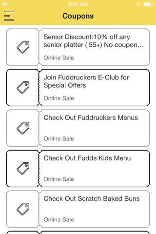 Coupons for Fuddruckers screenshot 2