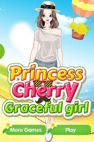 Princess Cherry Graceful Girl - Fashion Beauty Dressup Salon, Magical Closet, Kids Games screenshot 3