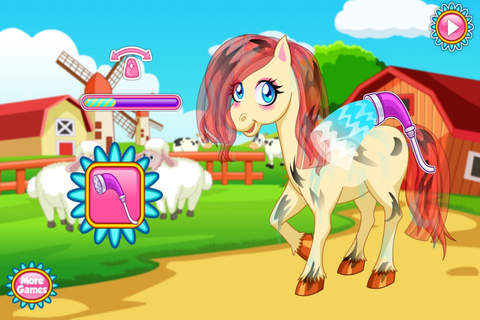 Horse Makeover Hair Salon for My Little Pony screenshot 2