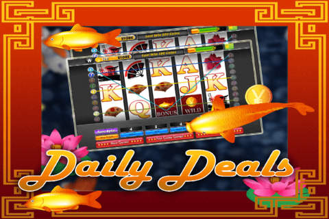 Palace of the Chinese Koi Casino - By Ruby City Games! Spin and Win a Fortune! Huge jackpots and bonuses! screenshot 3