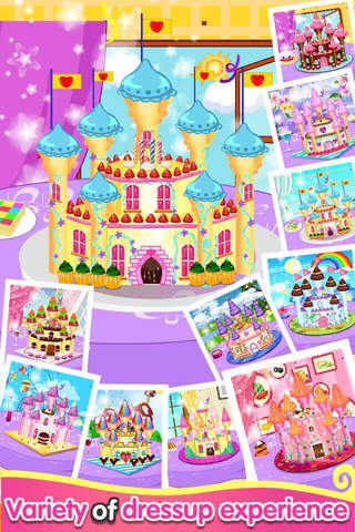 Princess Castle Cake - Food Decoration Games for Girls and Kids screenshot 4