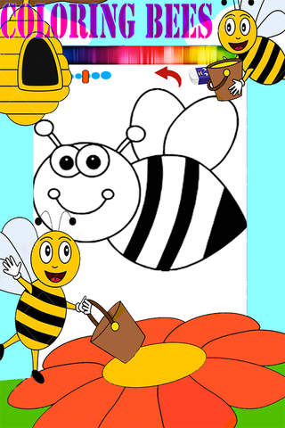 Coloring Book Inside Color Paintbox Color For Bee Edition screenshot 3