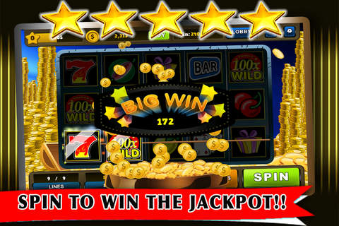 2016 A Doubleslots Paradise Royal Gambler Deluxe - Spin And Win screenshot 2