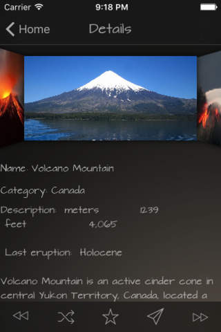 Volcanos Info ++ screenshot 4