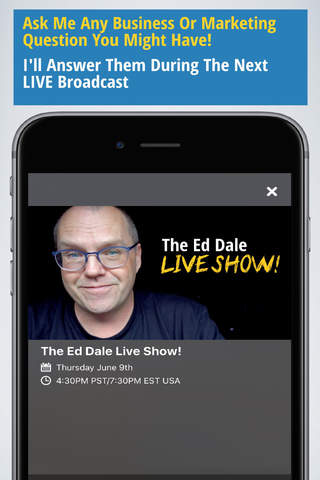 Ed Dale Live Show screenshot 2