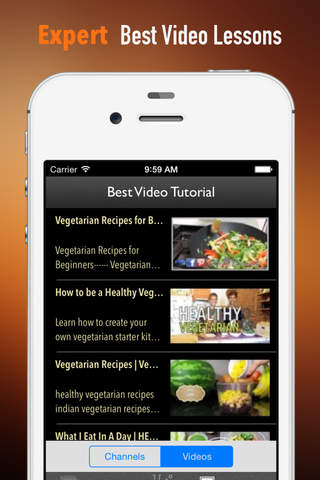 Vegetarian Cooking Skills:Health Recipes and Exercise Plans screenshot 3