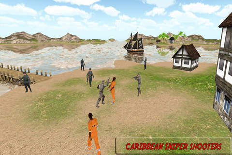 Caribbean Snipper Shooter Pro screenshot 2