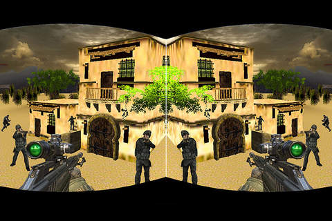 VR Sniper Desert Action screenshot 2