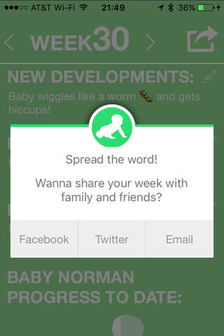 Baby On The Way -- Share your pregnancy progress! screenshot 3