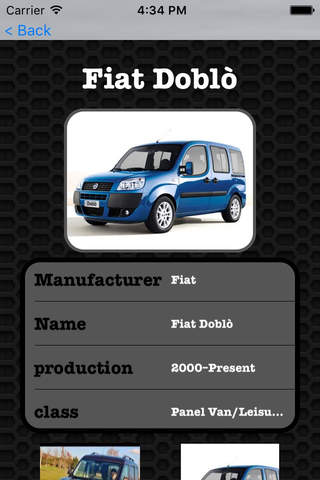Fiat Doblo Premium | Watch and learn with visual galleries screenshot 2