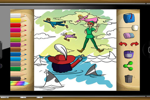 Peter Pan Classic tales - interactive book PRO screenshot 3