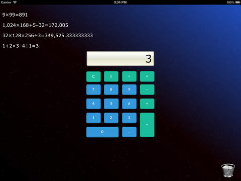 Mini Calculator for iPad screenshot 2