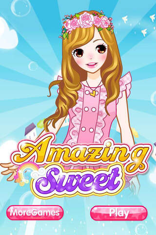 Amazing Sweet - Girls Make-up Party Salon, Free Funny Games screenshot 3