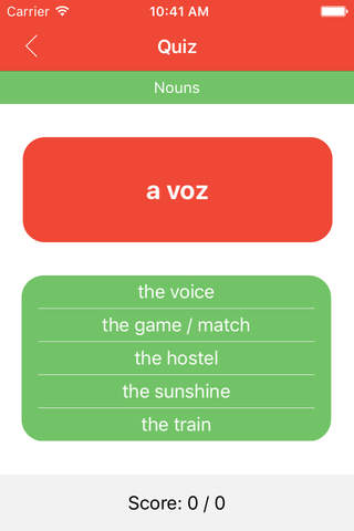 RoteStar Portuguese - Spoken vocabulary and pronunciation Education