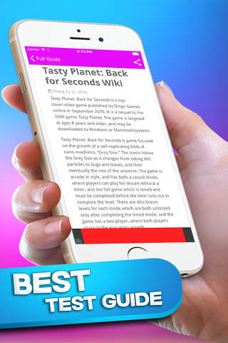 Guide for Tasty Planet Back for Seconds screenshot 2