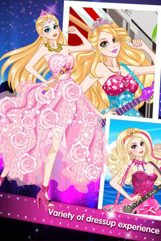 Stage Dress Dreaming - Pretty Queen Dress-up Salon, Girl Free Games screenshot 3