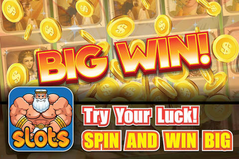Zeus Rumbling Slots - Play Free Casino Slot Machine! screenshot 3