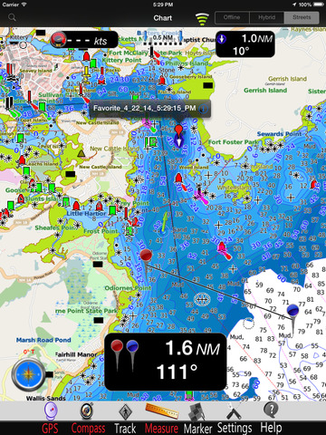 New Hampshire GPS Charts Pro screenshot 3