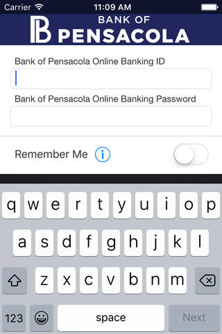 Bank of Pensacola Mobile Bank screenshot 2
