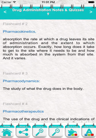 Drug Administration Course & Exam Review/ 2600 Flashcards - Quiz & Study Notes screenshot 2