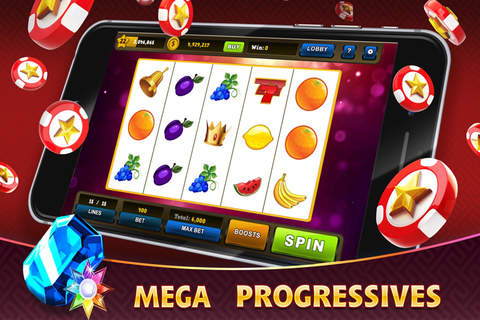 Fruit Cocktail Jackpot - Feeling Casino Style Slot Machine with Mega Wilds, Progressive screenshot 3