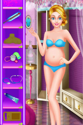 Royal Mommy's Private Doctor-Baby Sim Treat screenshot 2