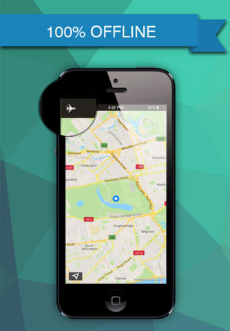 Derbyshire, UK Offline GPS : Car Navigation screenshot 2