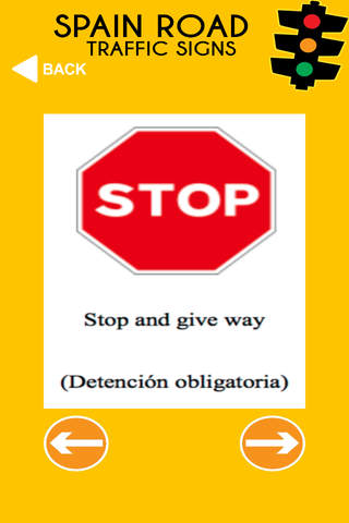 Spain Road Traffic Signs screenshot 3