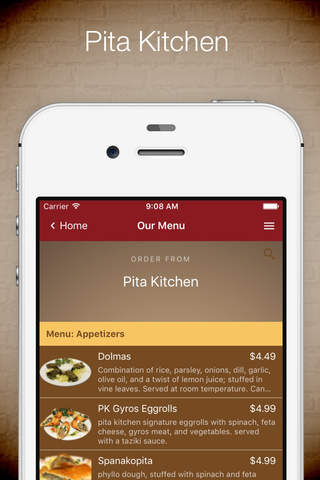 Pita Kitchen screenshot 2