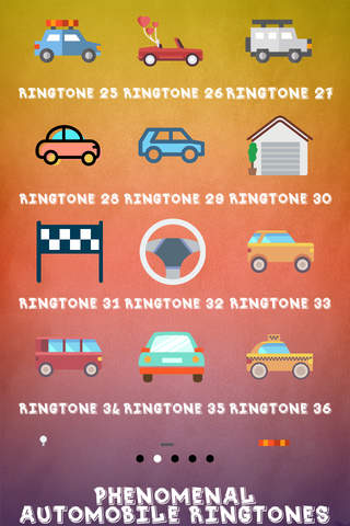 Phenomenal Automobile Ringtones screenshot 2