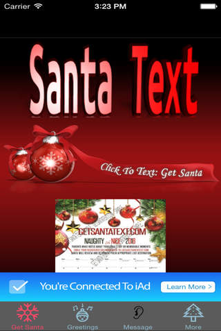 Text Get Santa screenshot 2