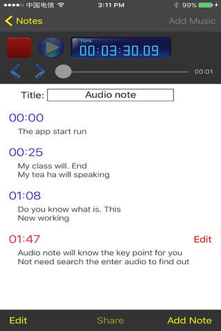 Meeting Recorder & Lecture Recorder & Notepad Voice Audio Note Record screenshot 3