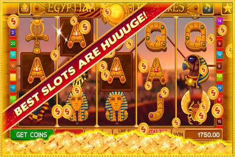 777 Casino Slots Pharaoh: Lucky Slots Machines HD! screenshot 2