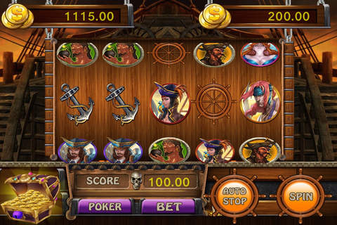 Marauder’s Ship Poker - Top Crazy Las Vegas, Free Casino Simulator with Beautiful Themes screenshot 2