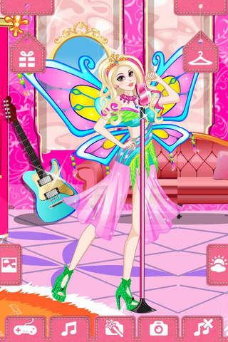 Colorful Butterfly – Superstar Salon for Girls and Kids screenshot 2