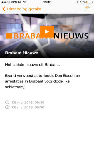 Omroep Brabant screenshot 4